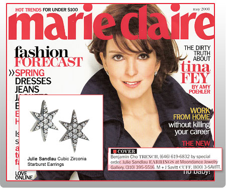 magazine layout cover. the Cover of Marie Claire